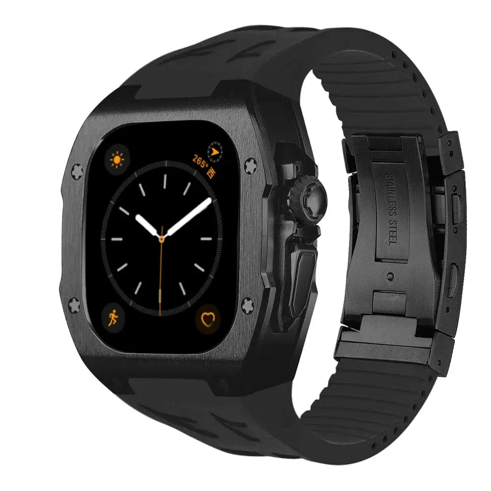 TitanCarbon Luxury Modification Kit for Apple Watch Ultra 2/1 - Pinnacle Luxuries