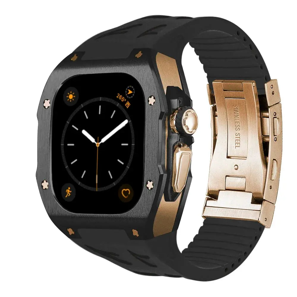 TitanCarbon Luxury Modification Kit for Apple Watch Ultra 2/1 - Pinnacle Luxuries