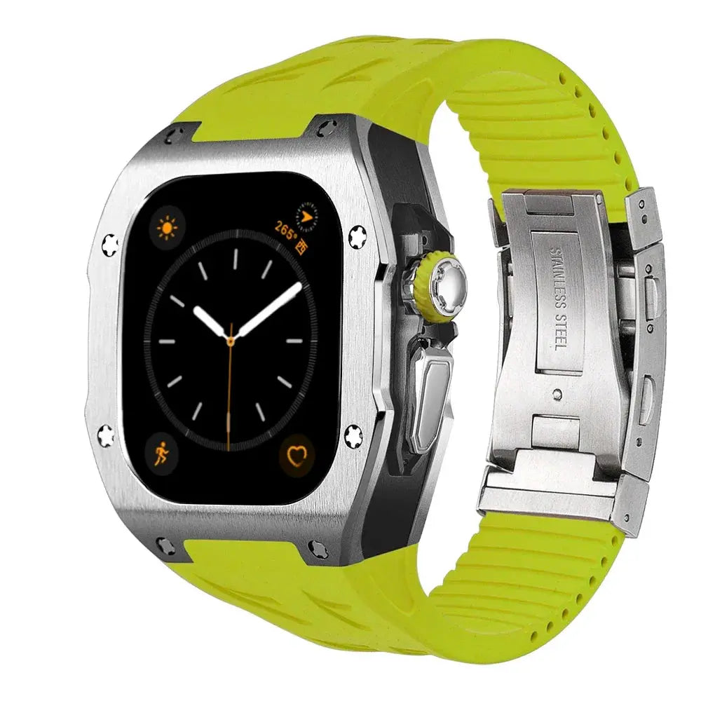 TitanCarbon Luxury Modification Kit for Apple Watch Ultra 2/1 - Pinnacle Luxuries