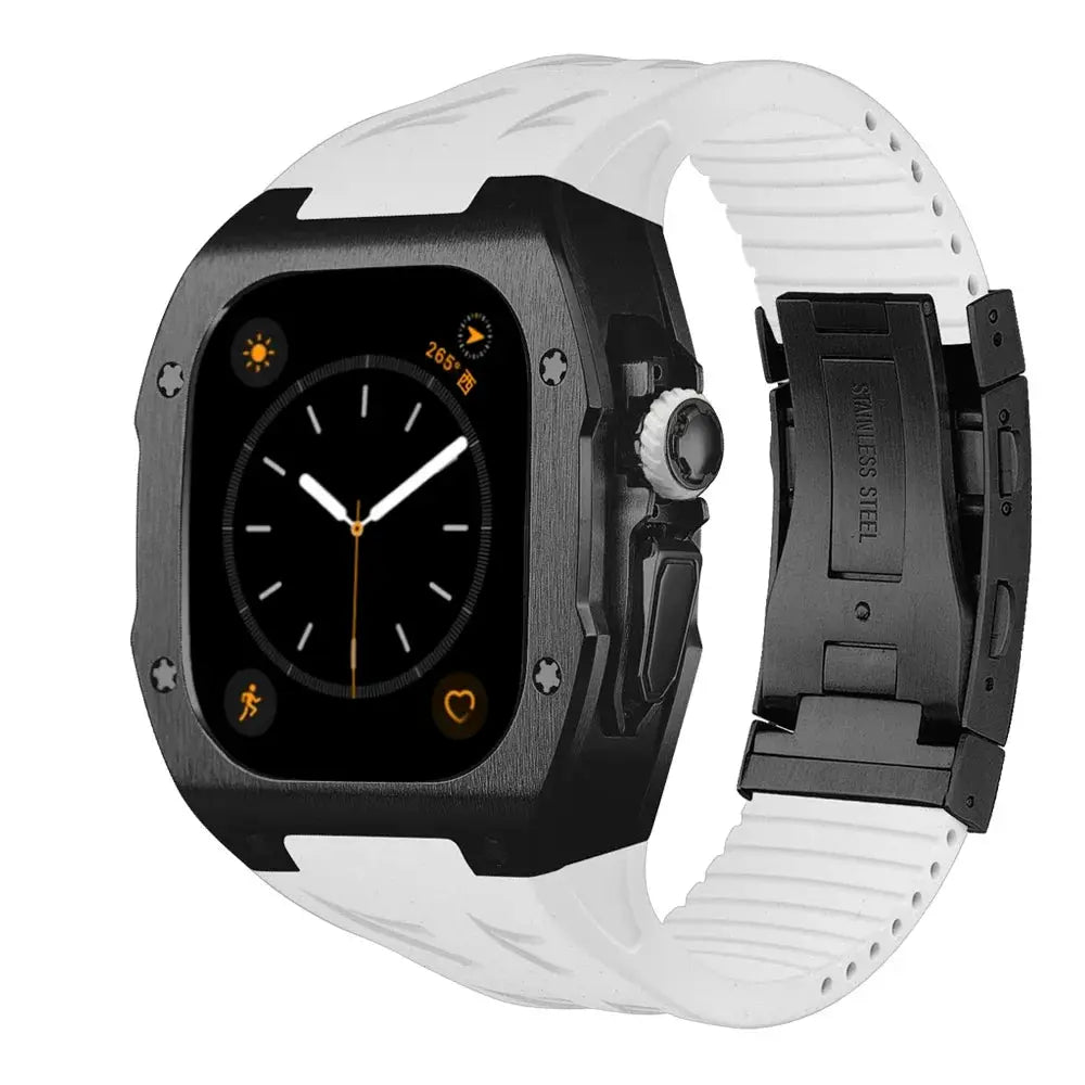 TitanCarbon Luxury Modification Kit for Apple Watch Ultra 2/1 - Pinnacle Luxuries