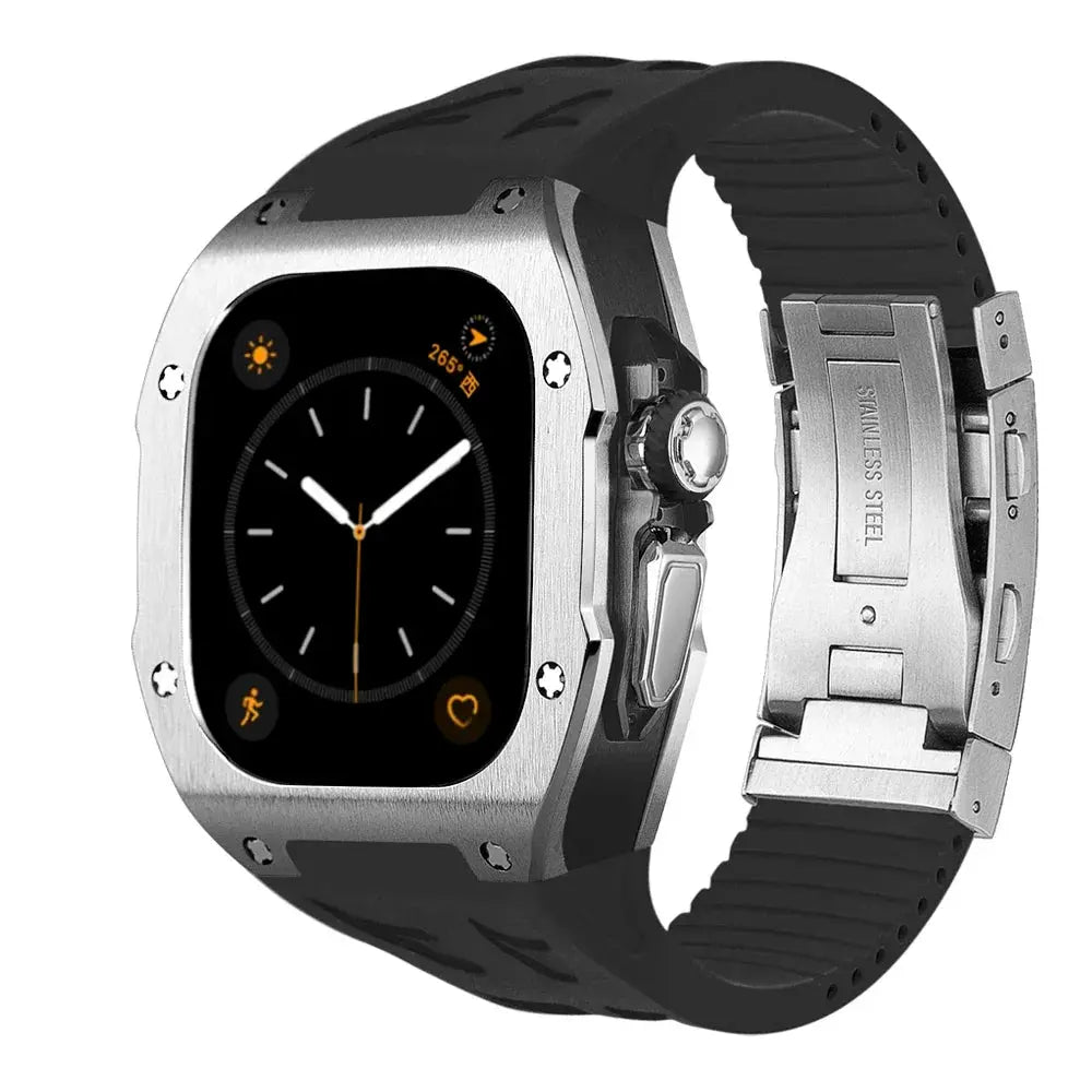 TitanCarbon Luxury Modification Kit for Apple Watch Ultra 2/1 - Pinnacle Luxuries