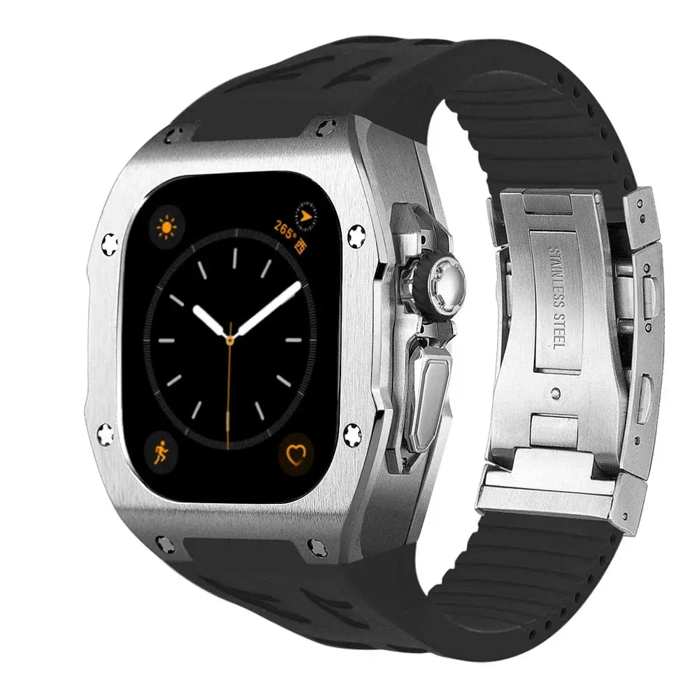 TitanCarbon Luxury Modification Kit for Apple Watch Ultra 2/1 - Pinnacle Luxuries