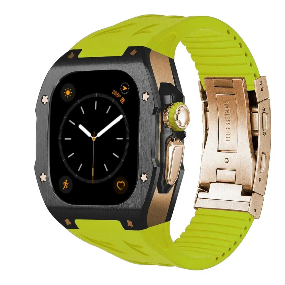 TitanCarbon Luxury Modification Kit for Apple Watch Ultra 2/1 - Pinnacle Luxuries