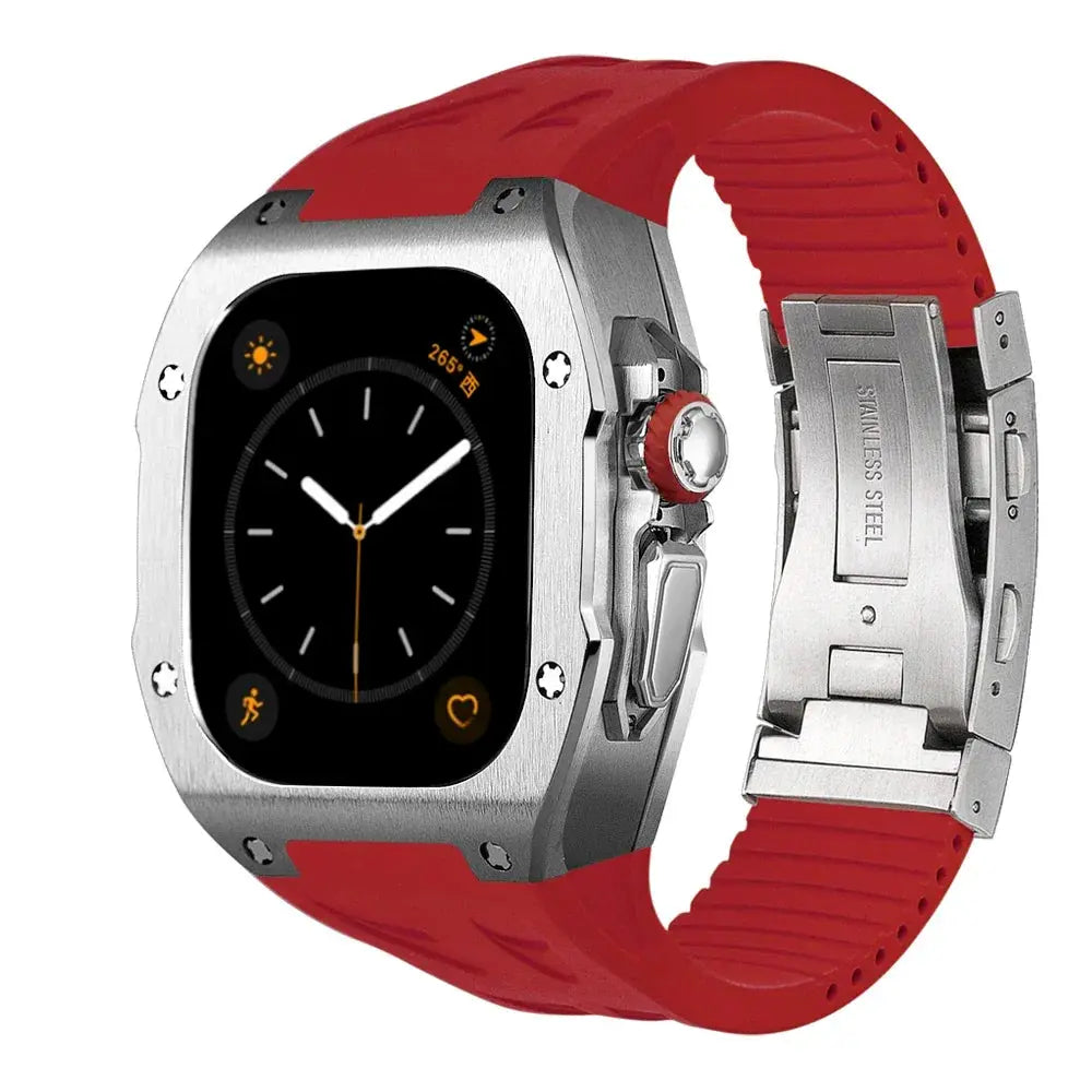 TitanCarbon Luxury Modification Kit for Apple Watch Ultra 2/1 - Pinnacle Luxuries