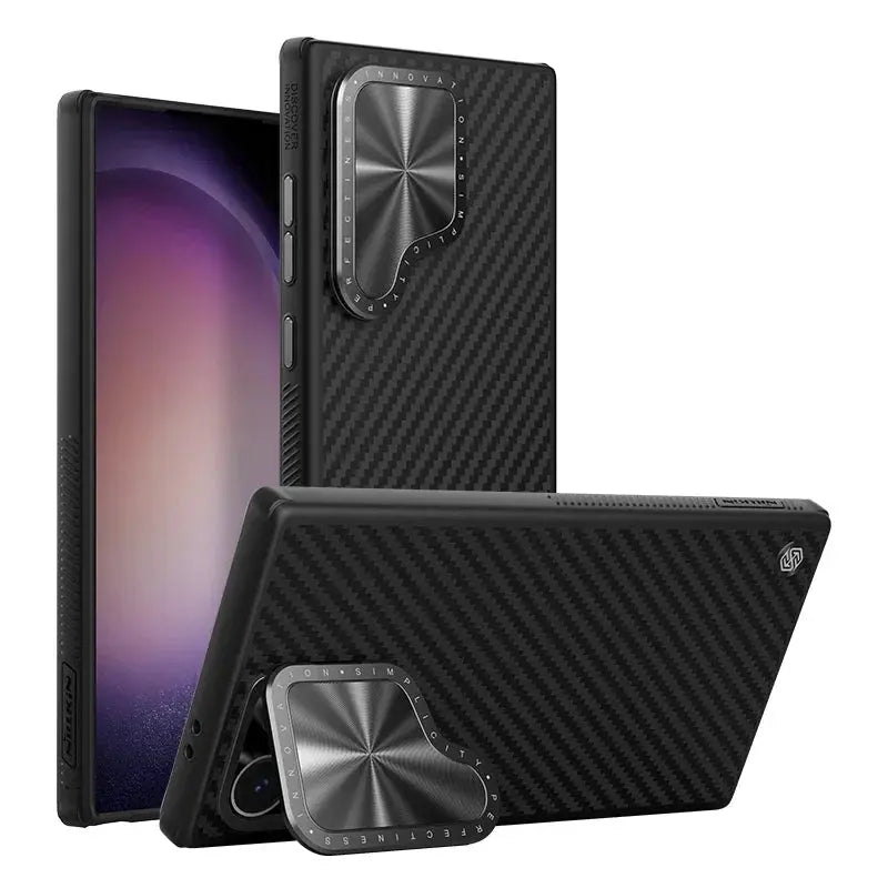 AeroGuard Ultra Aramid Carbon Fiber Case for Samsung Galaxy S24 Ultra - Pinnacle Luxuries