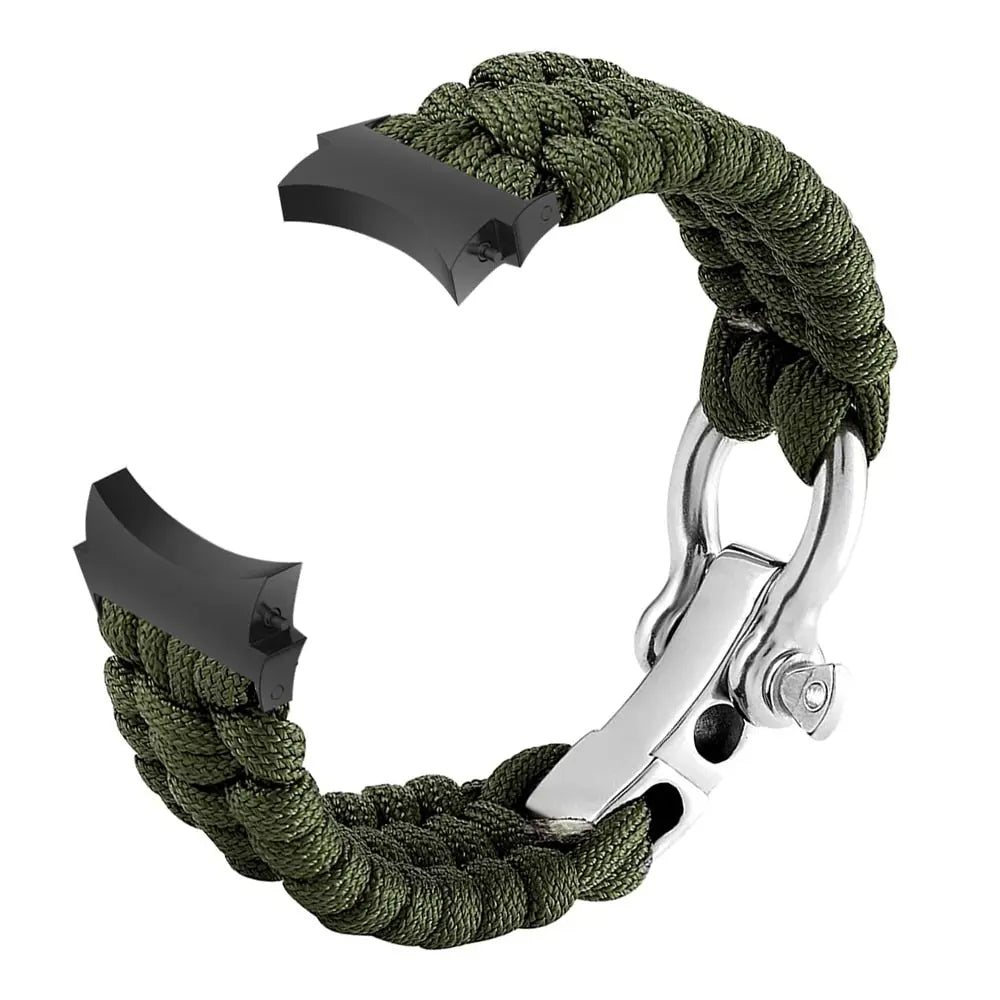 PL Paracord Rope Survivalist Workout Band For Samsung Galaxy Watch 6 5 4 Pinnacle Luxuries