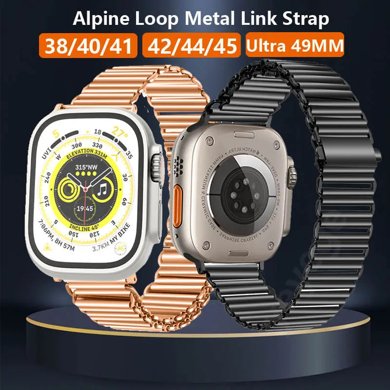 SteelPeak The Ultimate Steel Apple Watch Band with a Rugged Style - Pinnacle Luxuries