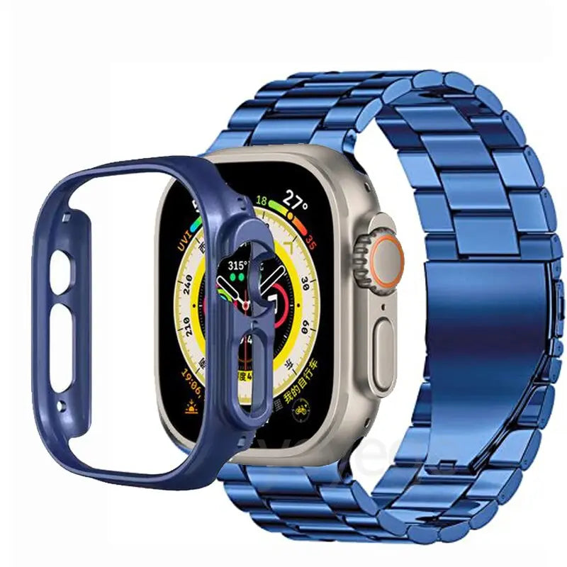 Pinnacle Premium Stainless Steel Band And Case For Apple Watch Ultra 49mm - Pinnacle Luxuries