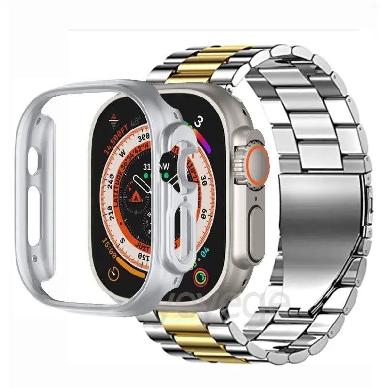 Pinnacle Premium Stainless Steel Band And Case For Apple Watch Ultra 49mm - Pinnacle Luxuries