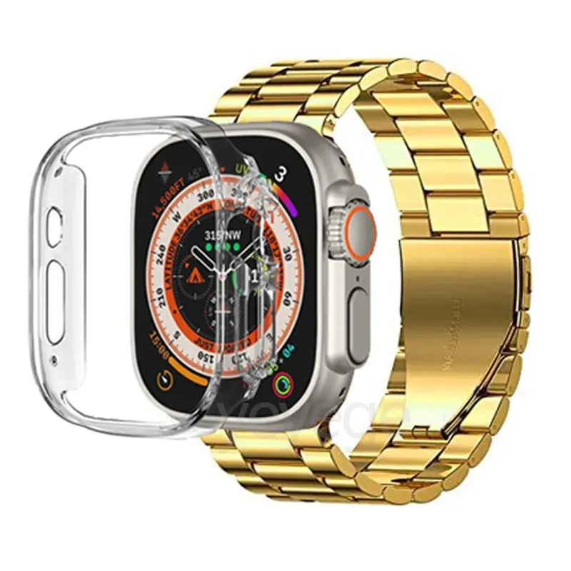 Pinnacle Premium Stainless Steel Band And Case For Apple Watch Ultra 49mm - Pinnacle Luxuries