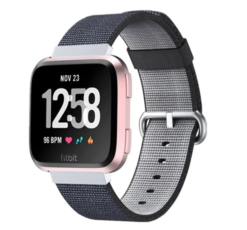 Fitbit Versa Premium Custom Woven Nylon Band - Pinnacle Luxuries