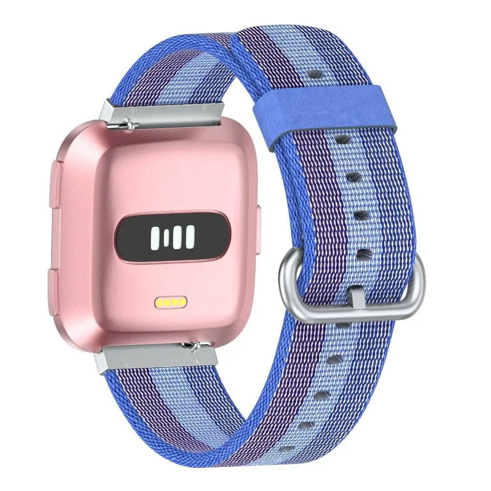 Fitbit Versa Premium Custom Woven Nylon Band - Pinnacle Luxuries