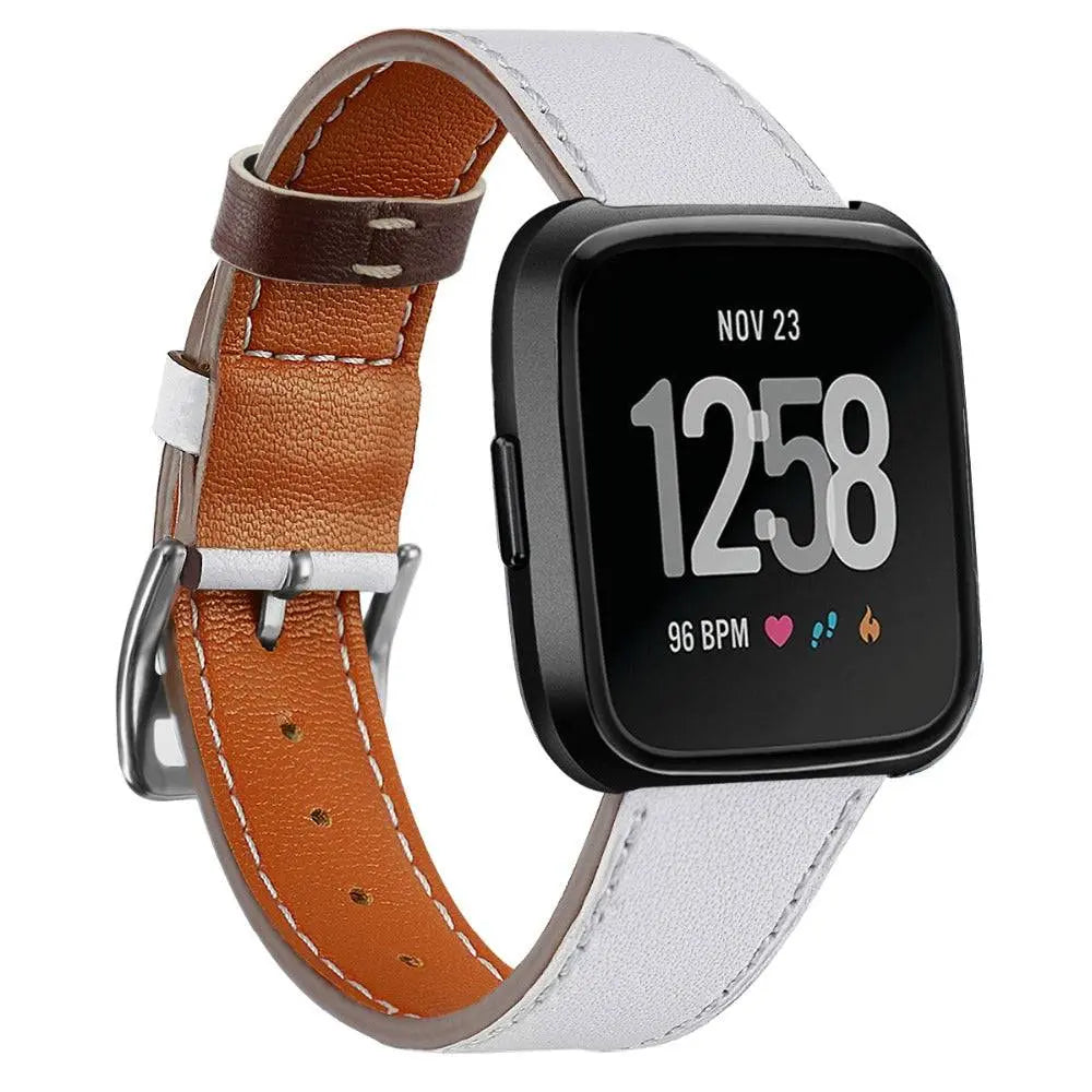 Fitbit Versa 2 Genuine Leather Band - Pinnacle Luxuries