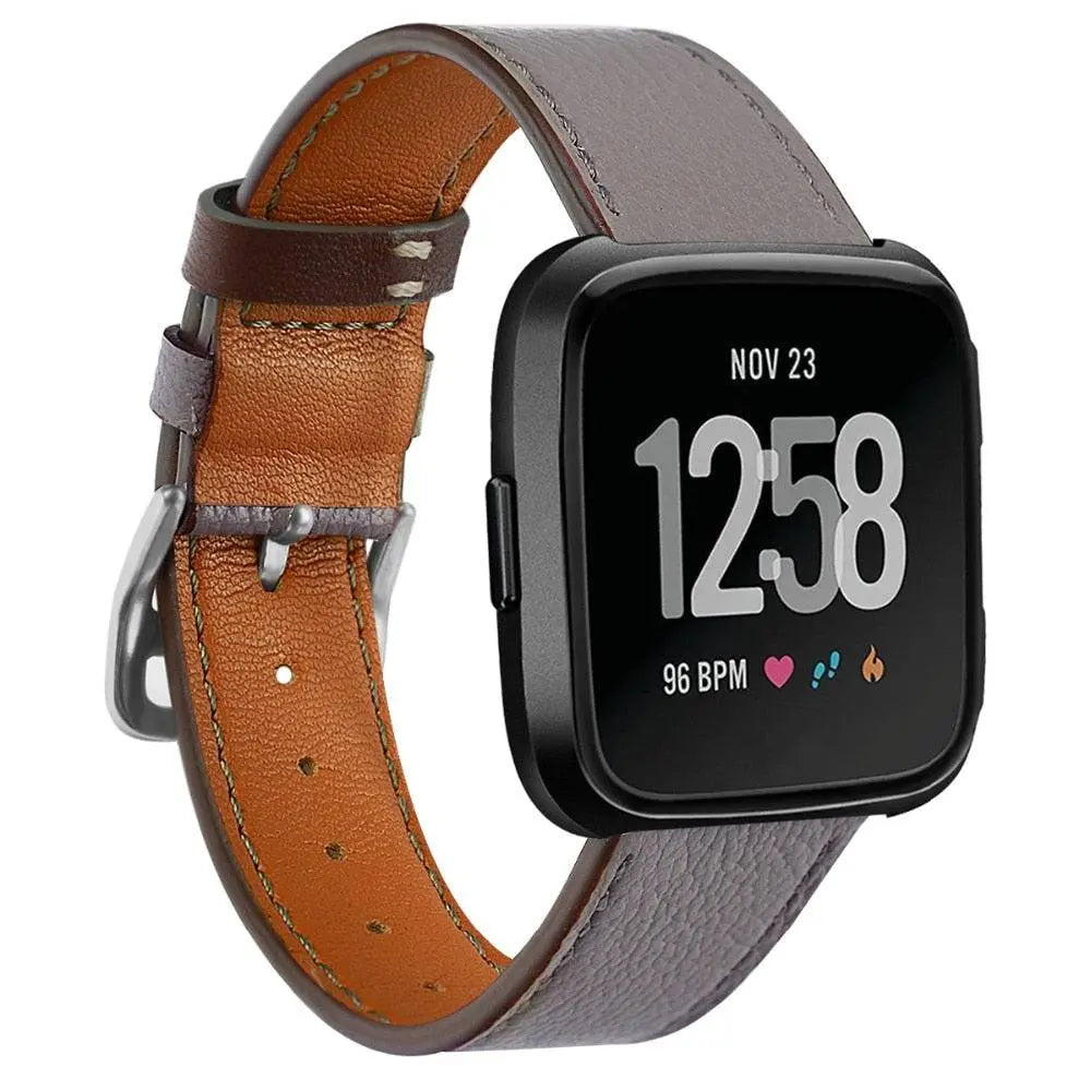 Fitbit Versa 2 Genuine Leather Band - Pinnacle Luxuries