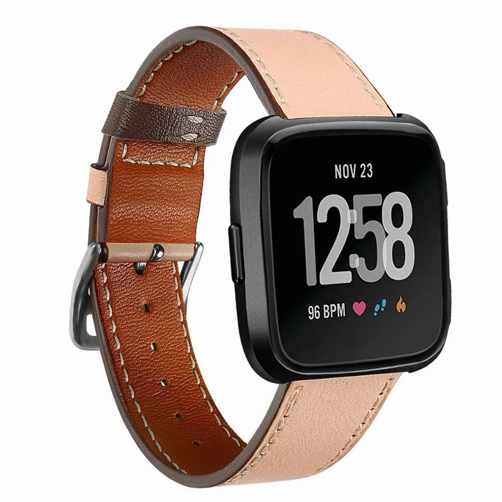 Fitbit Versa 2 Genuine Leather Band - Pinnacle Luxuries