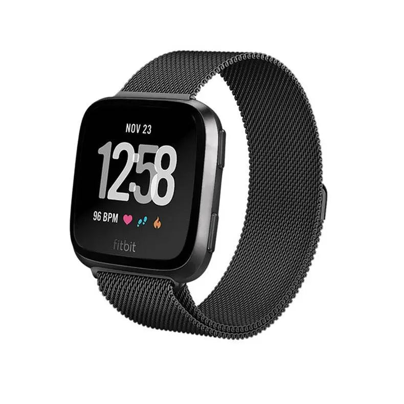 Fitbit Versa 2 Premium Stainless Steel Mesh Band - Pinnacle Luxuries