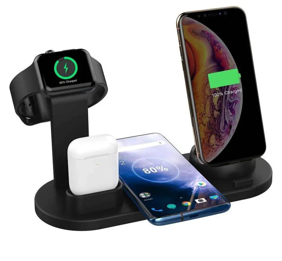 Pinnacle Premium Apple 4 In 1 Rapid Charging Stand Dock Station - Pinnacle Luxuries