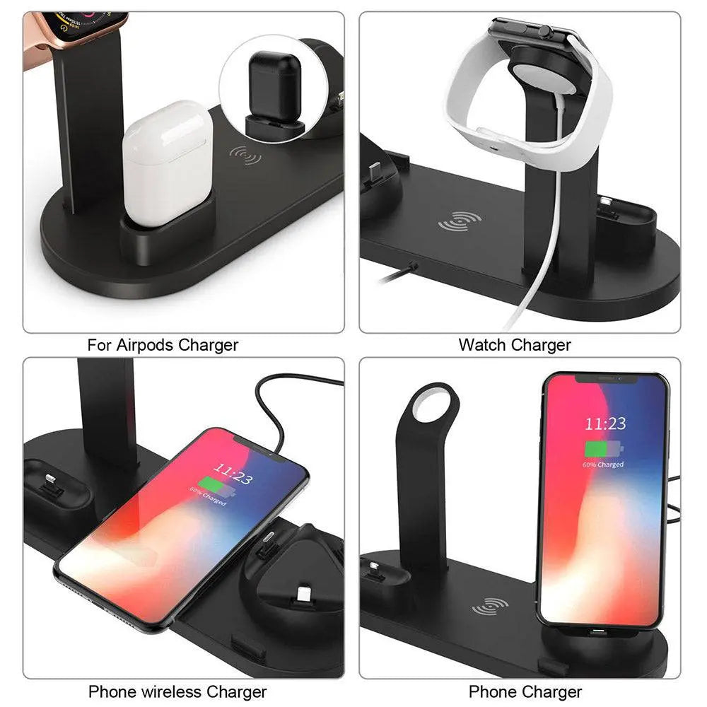 Pinnacle Premium Apple 4 In 1 Rapid Charging Stand Dock Station - Pinnacle Luxuries