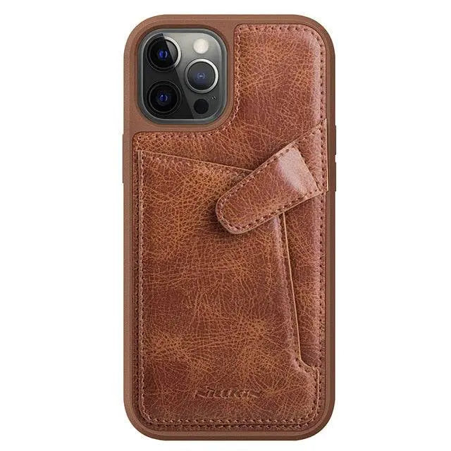 Pinnacle Custom Leather iPhone 12 Pro Max Mini Case - Pinnacle Luxuries