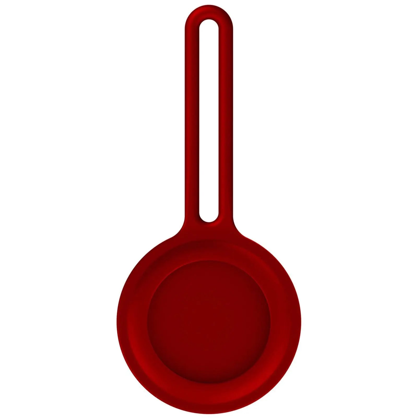Custom Silicone Keychain Protective Case For Apple AirTags - Pinnacle Luxuries