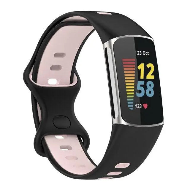 Pinnacle Silicone Sport Band For Fitbit Charge 5 - Pinnacle Luxuries