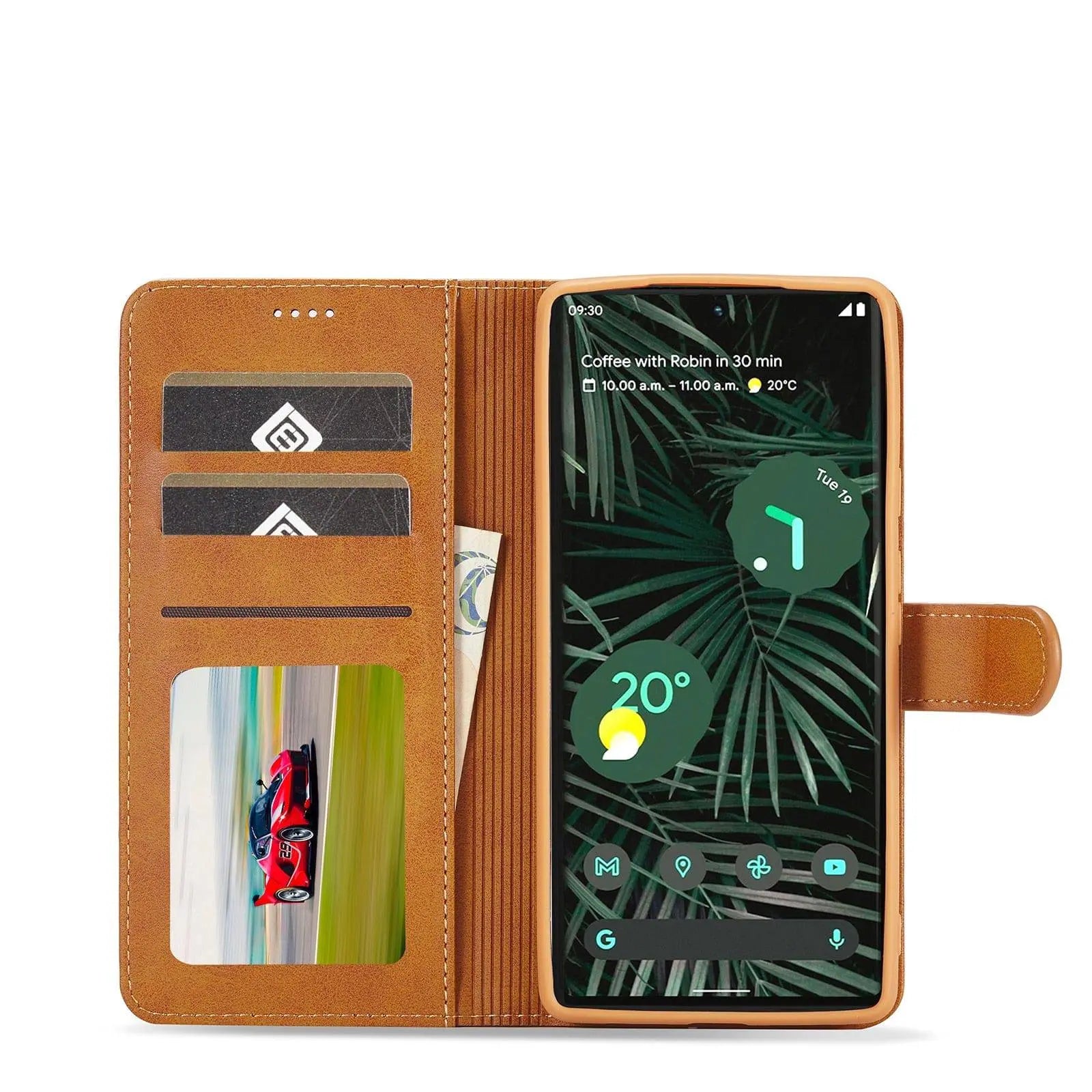 Premium Leather Wallet Case For Google Pixel 6 / 6 Pro - Pinnacle Luxuries