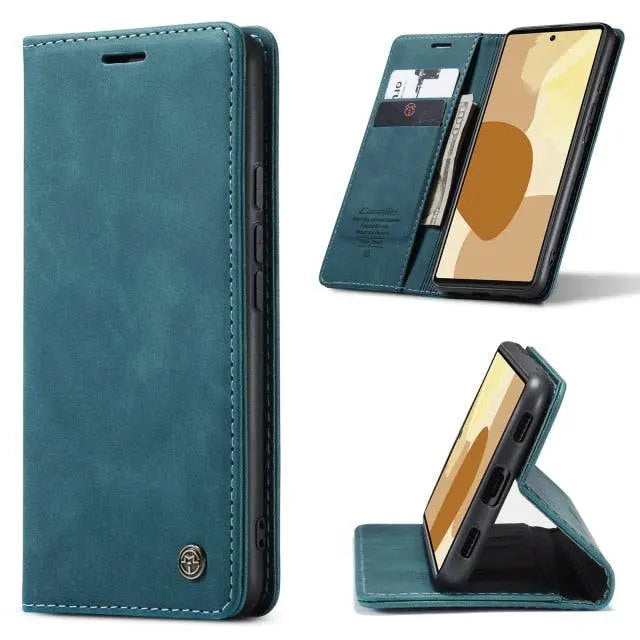 Ultimate Leather Wallet Case For Google Pixel 6 / 6 Pro 6 - Pinnacle Luxuries