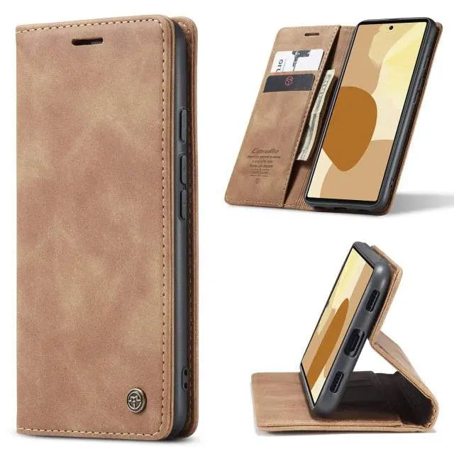 Ultimate Leather Wallet Case For Google Pixel 6 / 6 Pro 6 - Pinnacle Luxuries