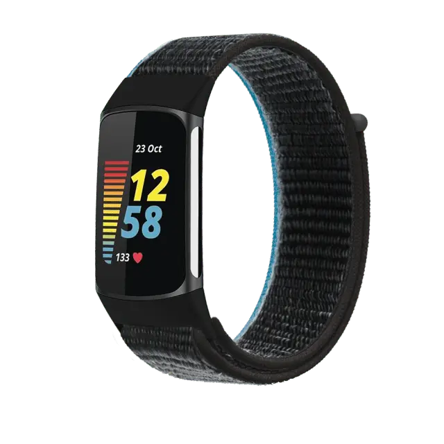 Nylon Sweat Resistant Sport Band For Fitbit Charge 5 - Pinnacle Luxuries