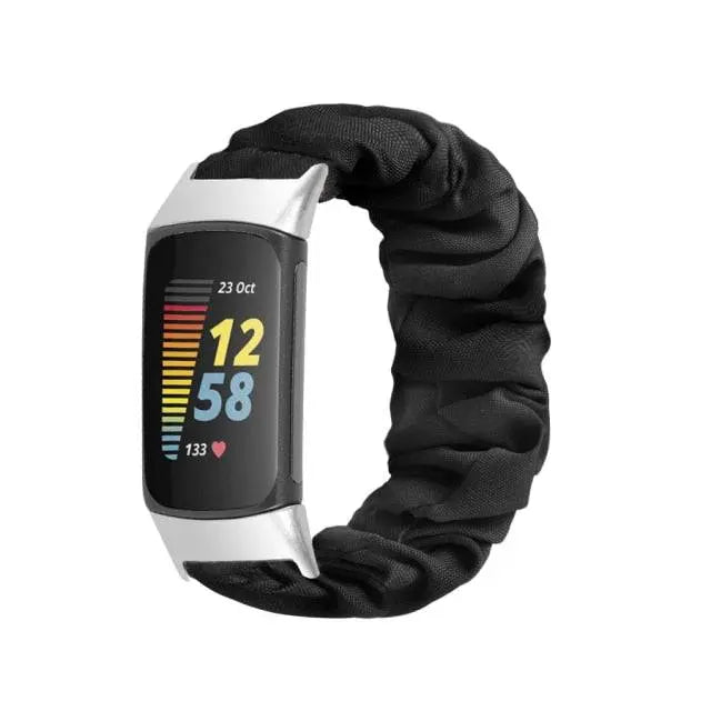 Scrunch Watch Band For Fitbit Charge 5 - Pinnacle Luxuries