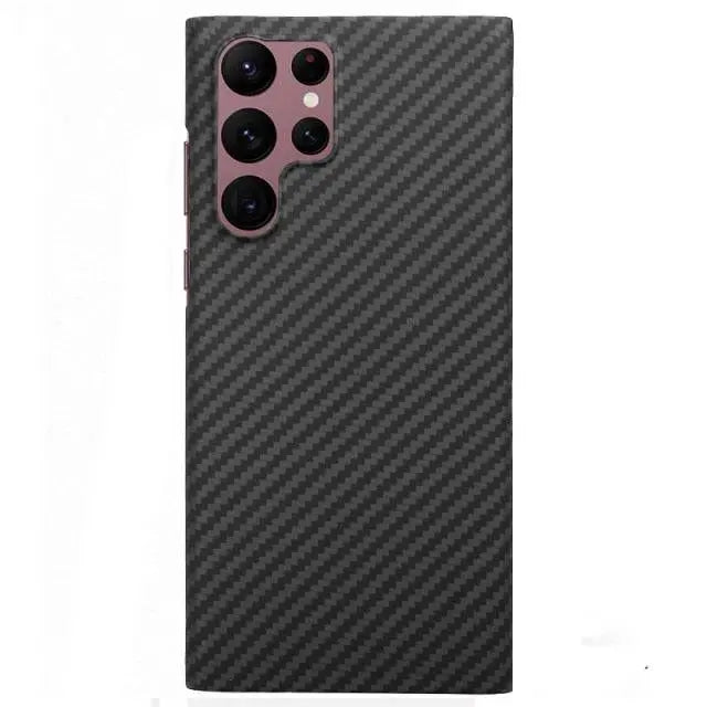 Pinnacle Aramid Carbon Fiber Case For Samsung Galaxy S22 Ultra S21 Ultra Plus - Pinnacle Luxuries