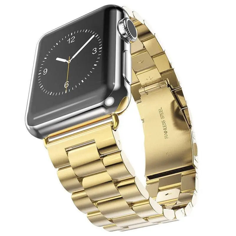 Fortune Stainless Steel Apple Watch Band - Pinnacle Luxuries