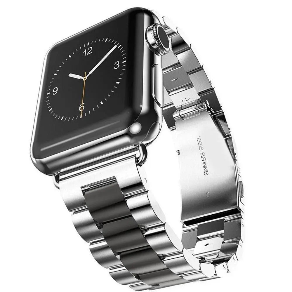 Fortune Stainless Steel Apple Watch Band - Pinnacle Luxuries