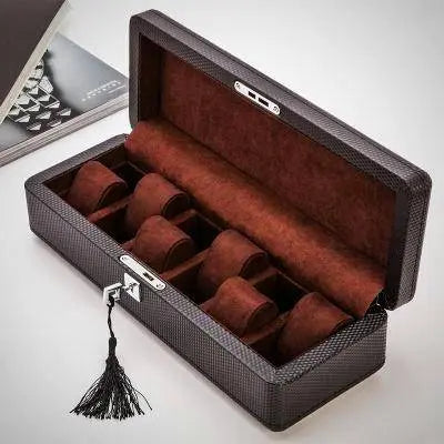 Centurion Leather Watch Box - Pinnacle Luxuries