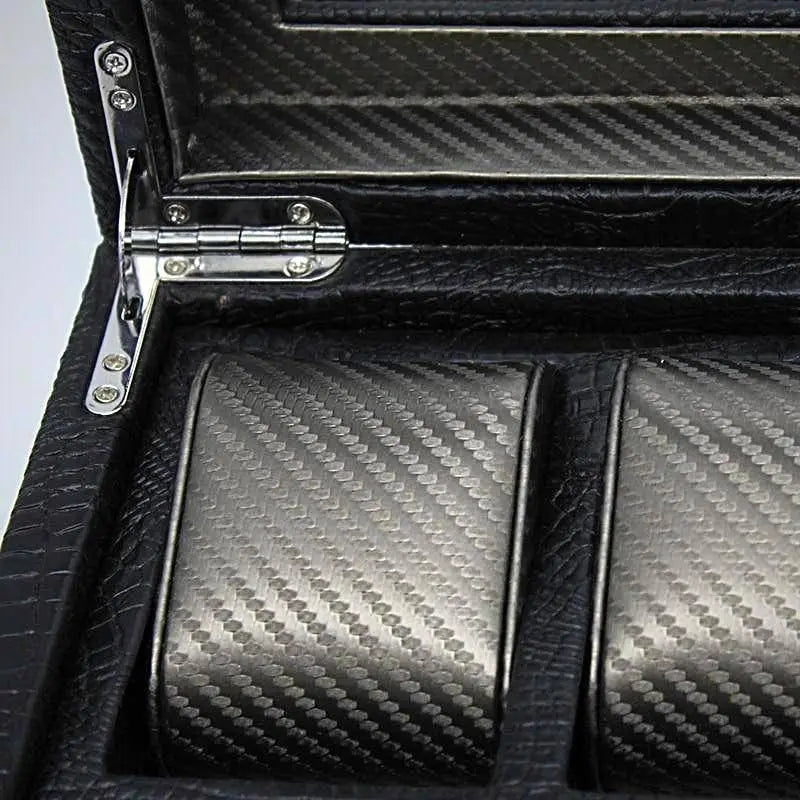 Chrome Gator Collectors Case - Pinnacle Luxuries