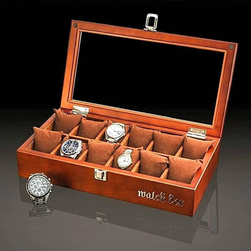 Rustic Watch Collectors Display Box - Pinnacle Luxuries