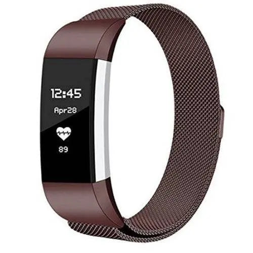 Fitbit Charge 3 & 4 Prestige Stainless Steel Mesh Loop Band - Pinnacle Luxuries