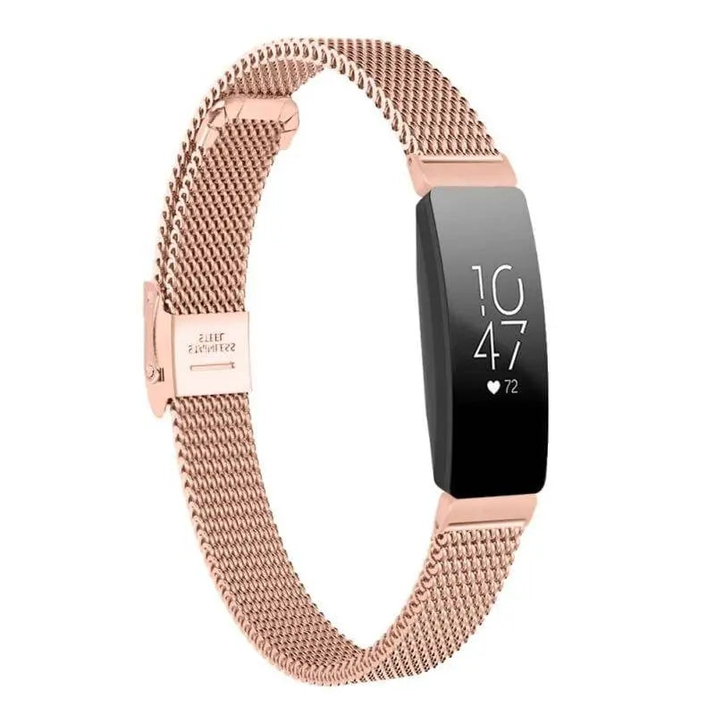 Fitbit Inspire Hr Stainless Steel Mesh Loop Band - Pinnacle Luxuries