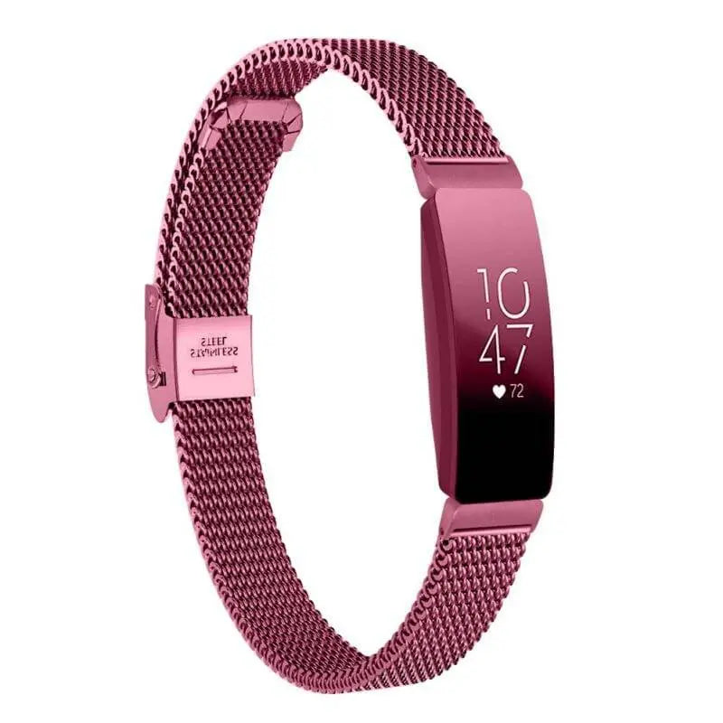 Fitbit Inspire Hr Stainless Steel Mesh Loop Band - Pinnacle Luxuries