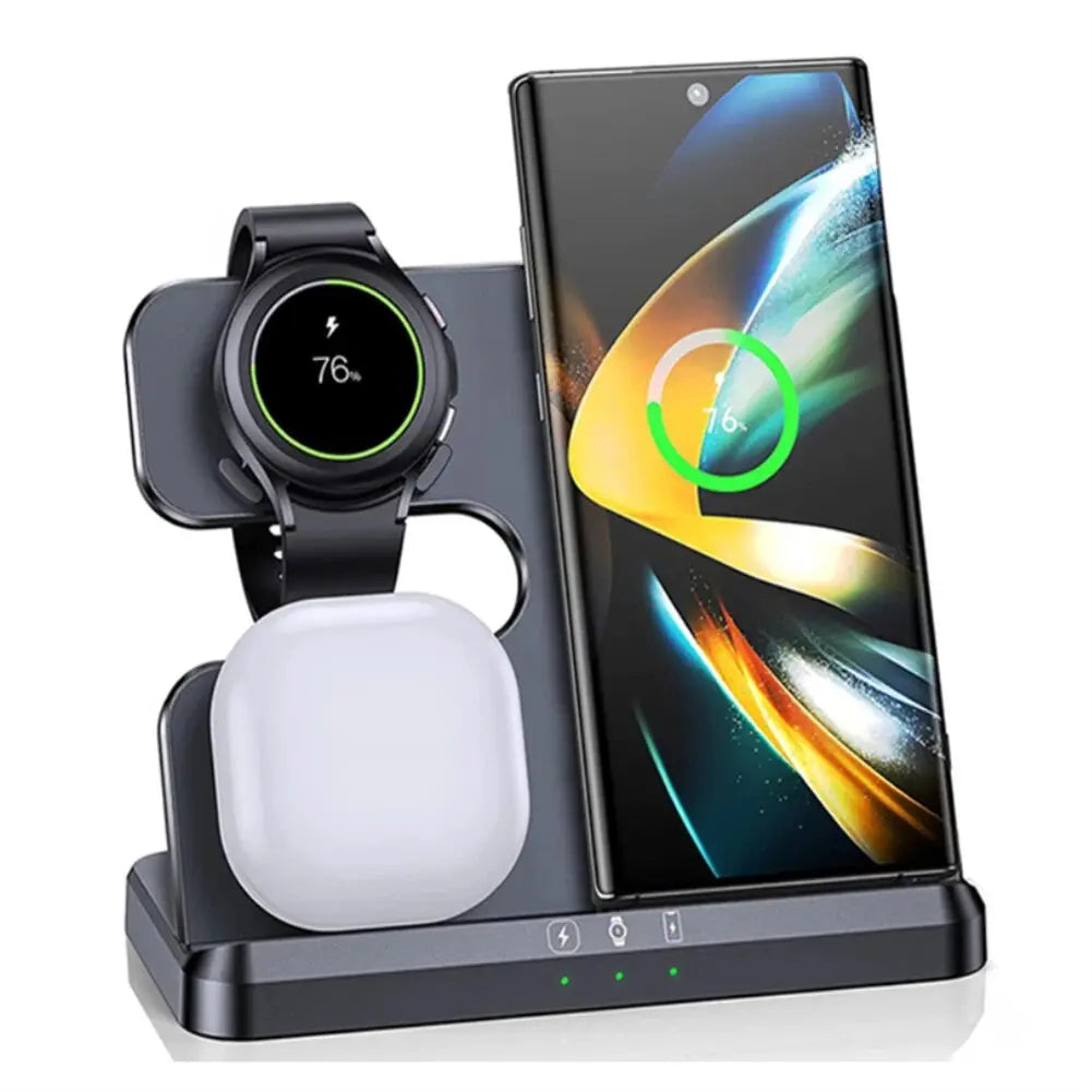 Pinnacle PowerHub - 3-in-1 Wireless Charging Station For Samsung - Pinnacle Luxuries