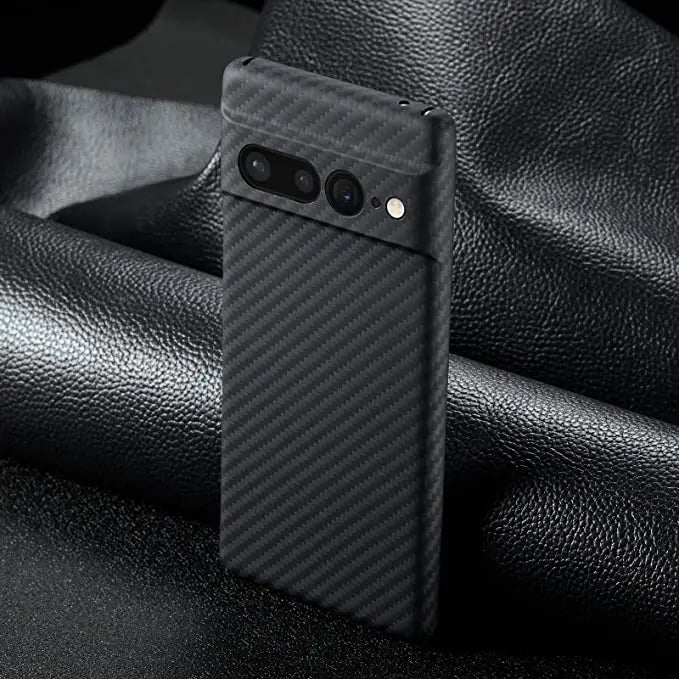 CarbonShield: Premium Genuine Aramid Carbon Fiber Phone Case For Google Pixel 6 and Pixel 7 Pinnacle Luxuries