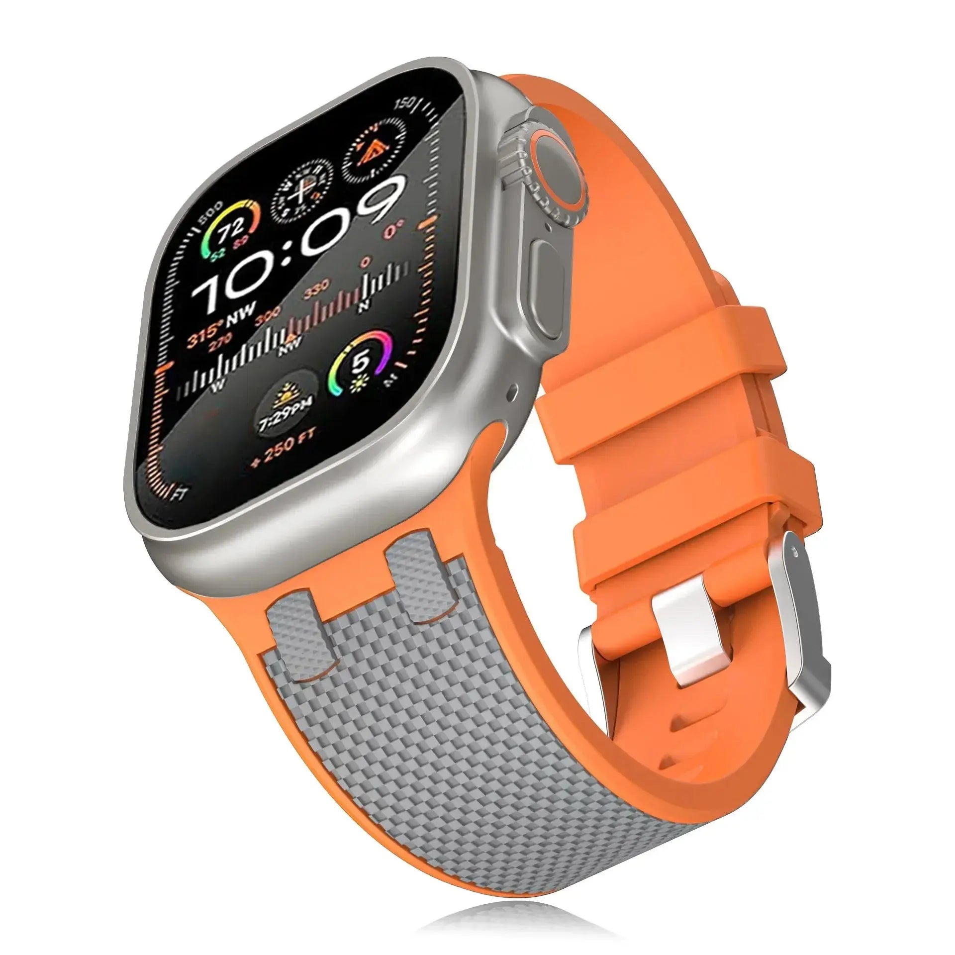 CarbFlex LuxeStrap Carbon Fiber Band for Apple Watch