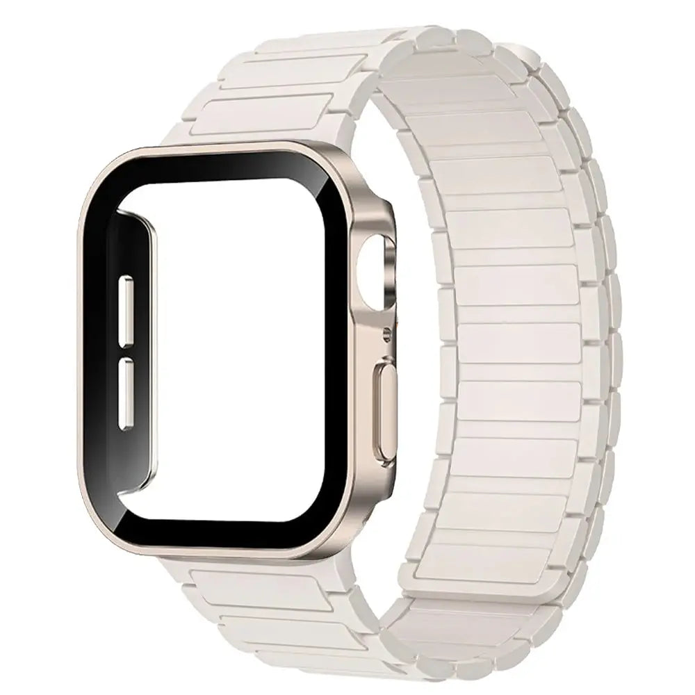 MagnaFlex Pro Magnetic Loop Band & Tempered Glass Case