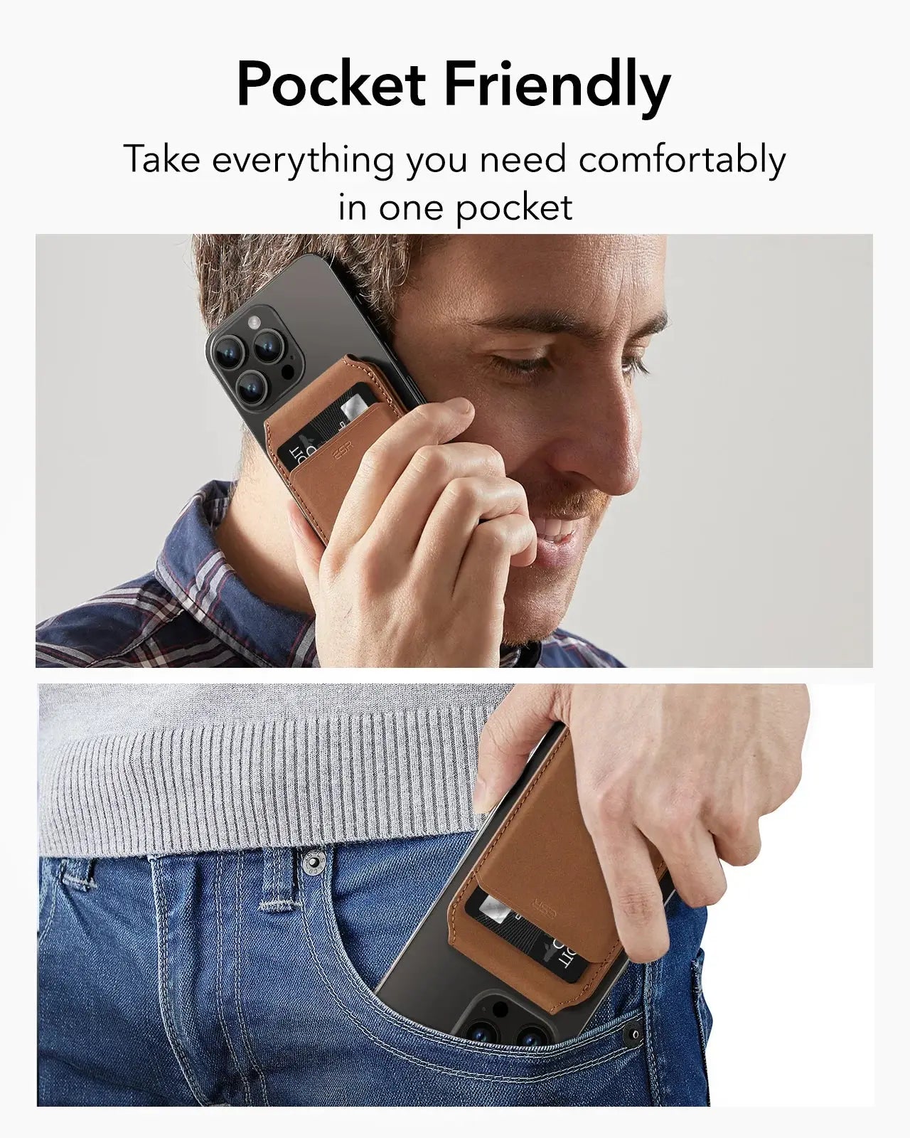 ESR for iPhone 15 14  Vegan Leather Magsafe Wallet Stand Case for iPhone 13 12 Pro Max Cartera Magsafe for iPhone 14 Pro Leather Pinnacle Luxuries