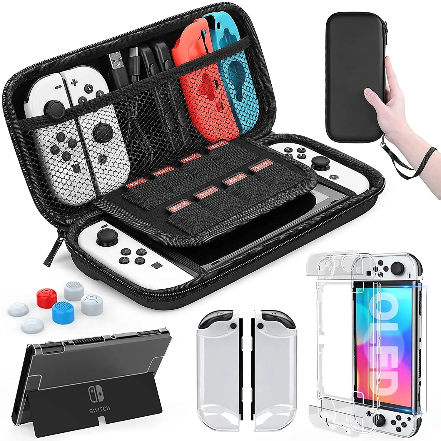 EVO-Guard Nintendo Switch OLED Carrying Kit - Pinnacle Luxuries