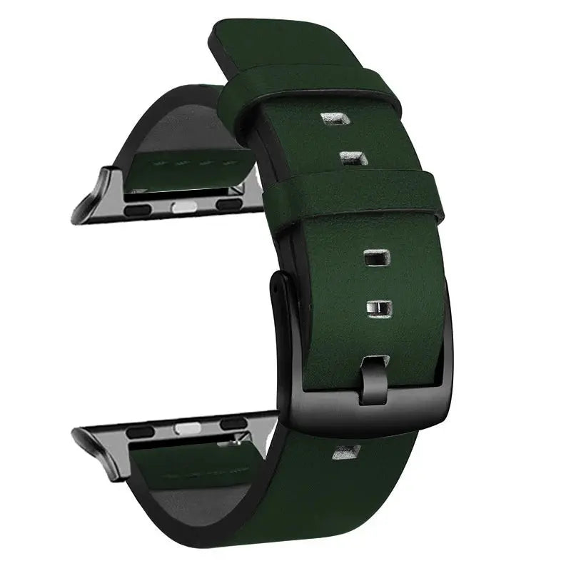 HeritageLeather Men's Elegance Band for Apple Watch - Pinnacle Luxuries