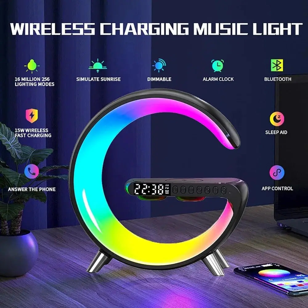IlluminateWave 15W Fast Wireless Charger For Apple & Samsung Pinnacle Luxuries