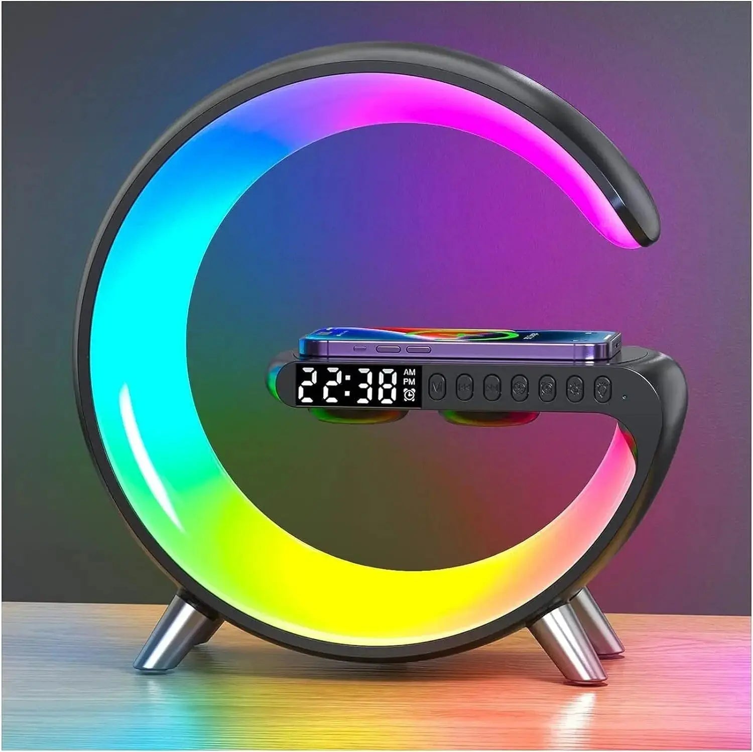 IlluminateWave 15W Fast Wireless Charger For Apple & Samsung - Pinnacle Luxuries
