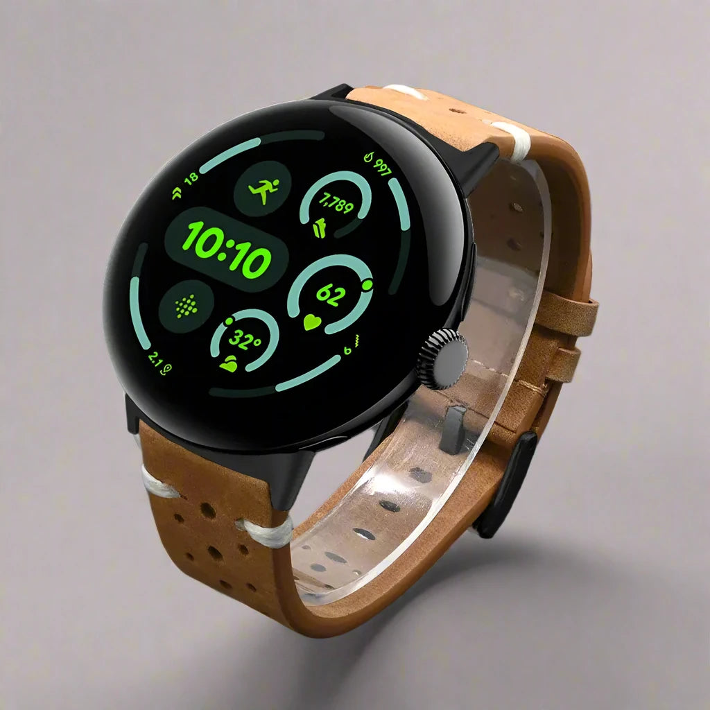 LuxeCraft Genuine Leather Band for Google Pixel Watch 3