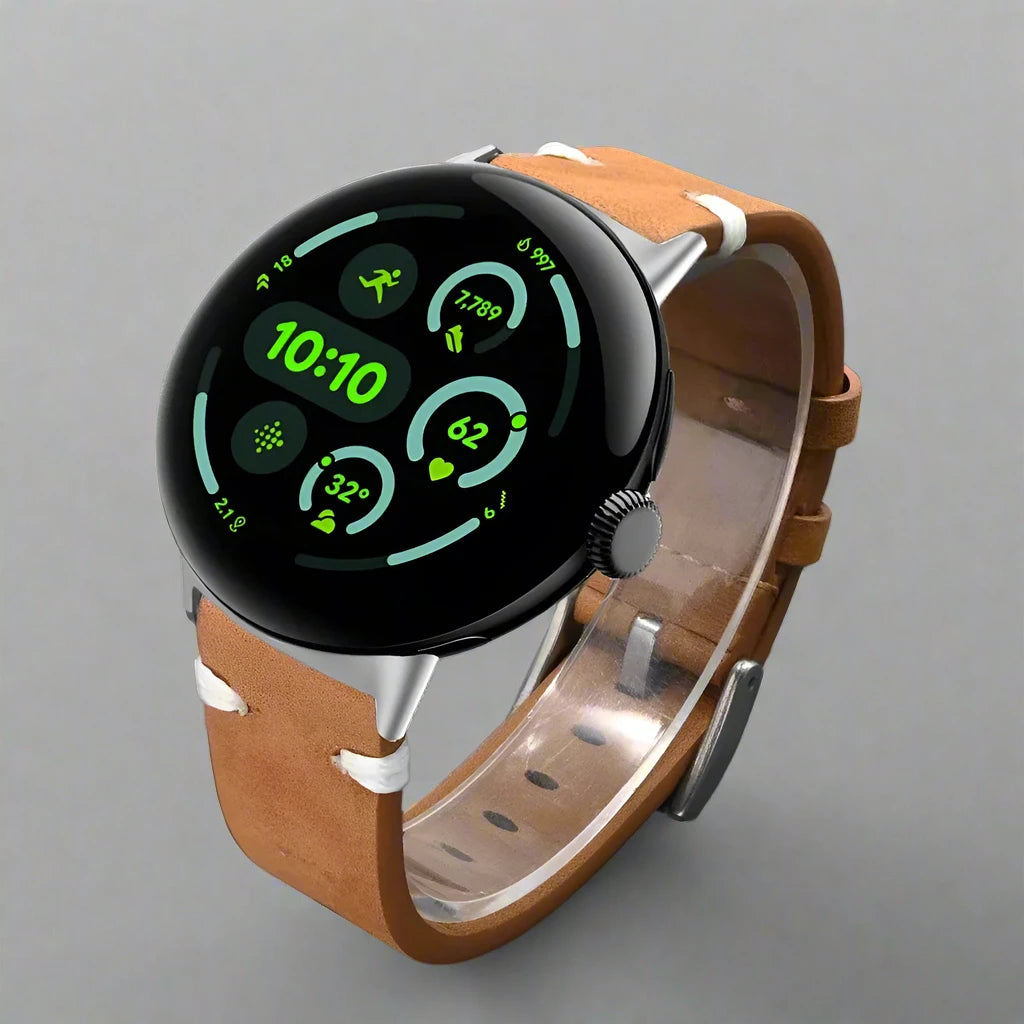 LuxeCraft Genuine Leather Band for Google Pixel Watch 3